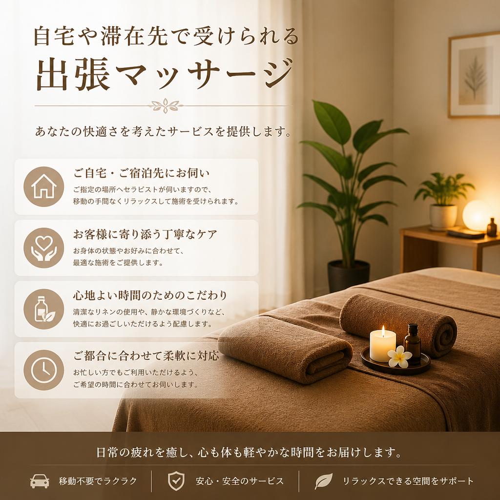 2. 手のひらのぬくもりの出張サービス