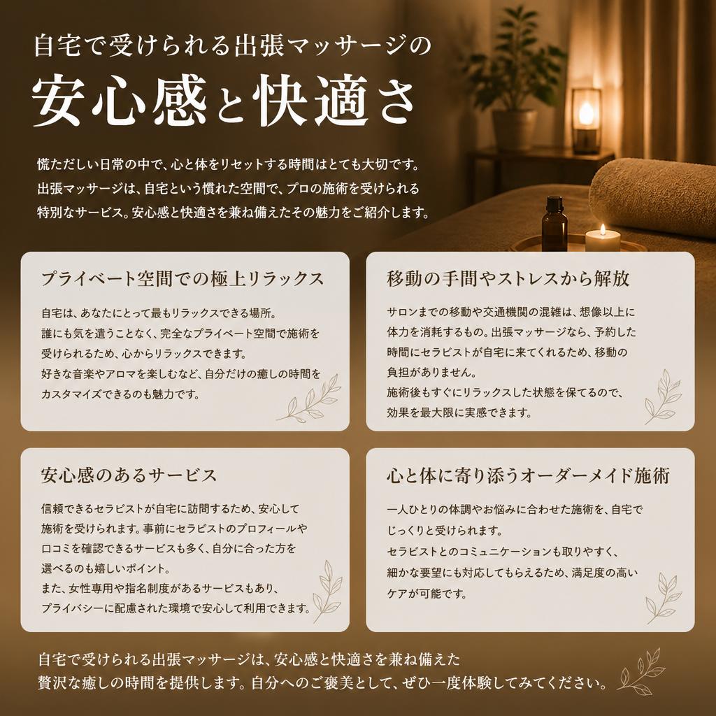 安心の施術環境