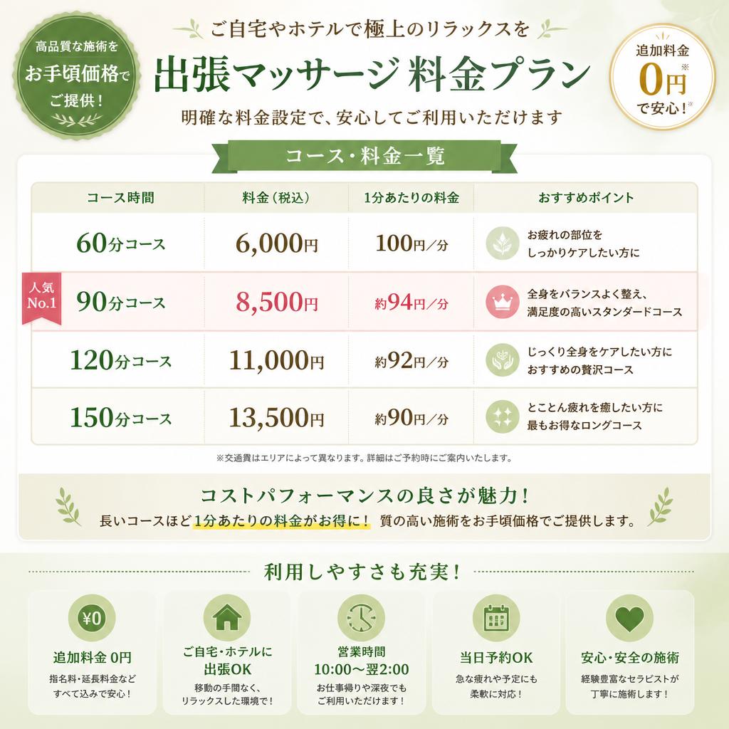 気になる料金体系