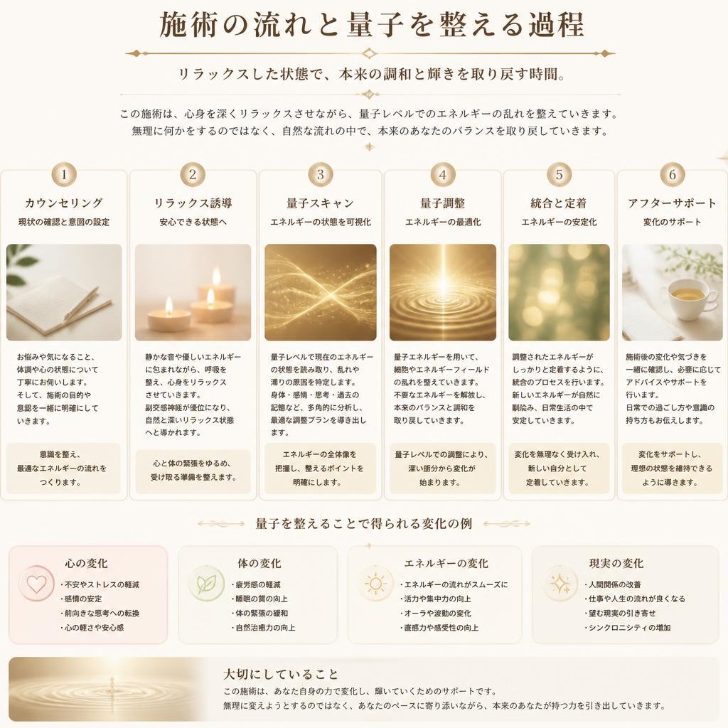 施術の流れ