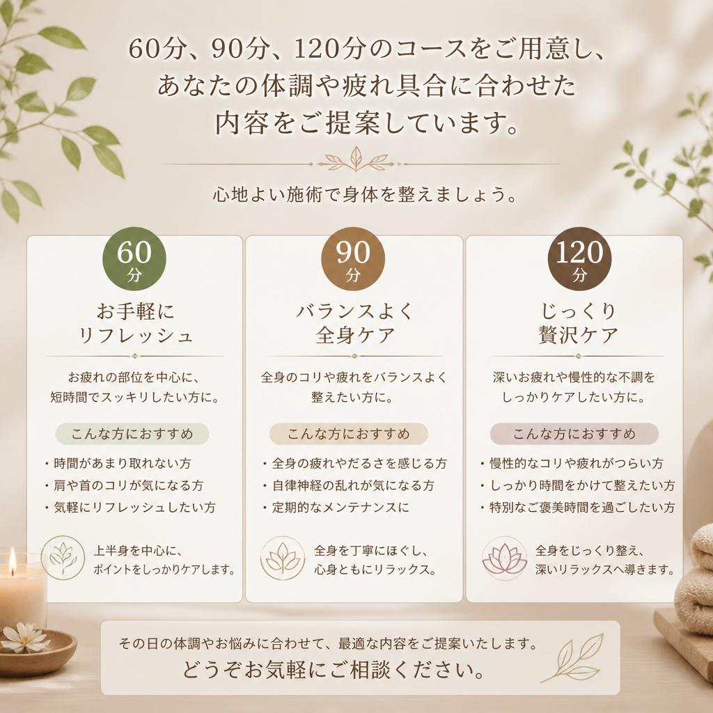 施術内容のご紹介
