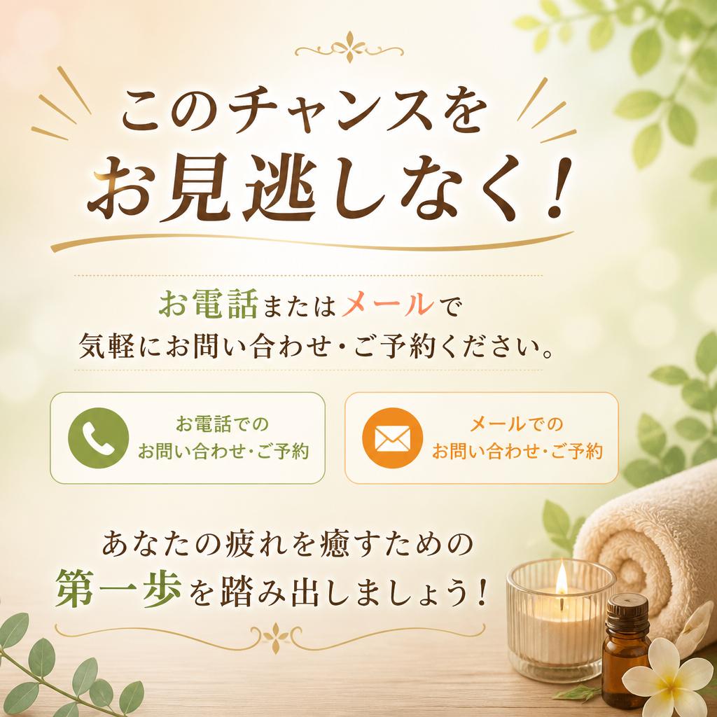 今すぐお問い合わせを！