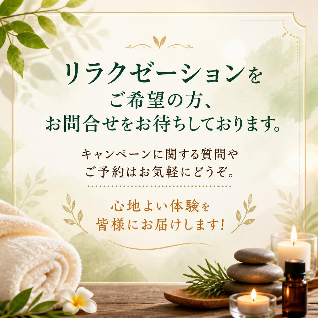 お問合せ・お待ちしております！